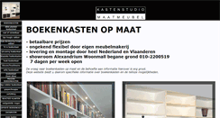 Desktop Screenshot of boekenkasten.info